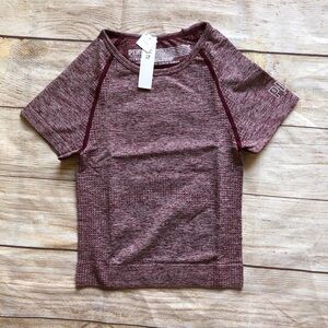 VS Pink Seamless Crop Shirt